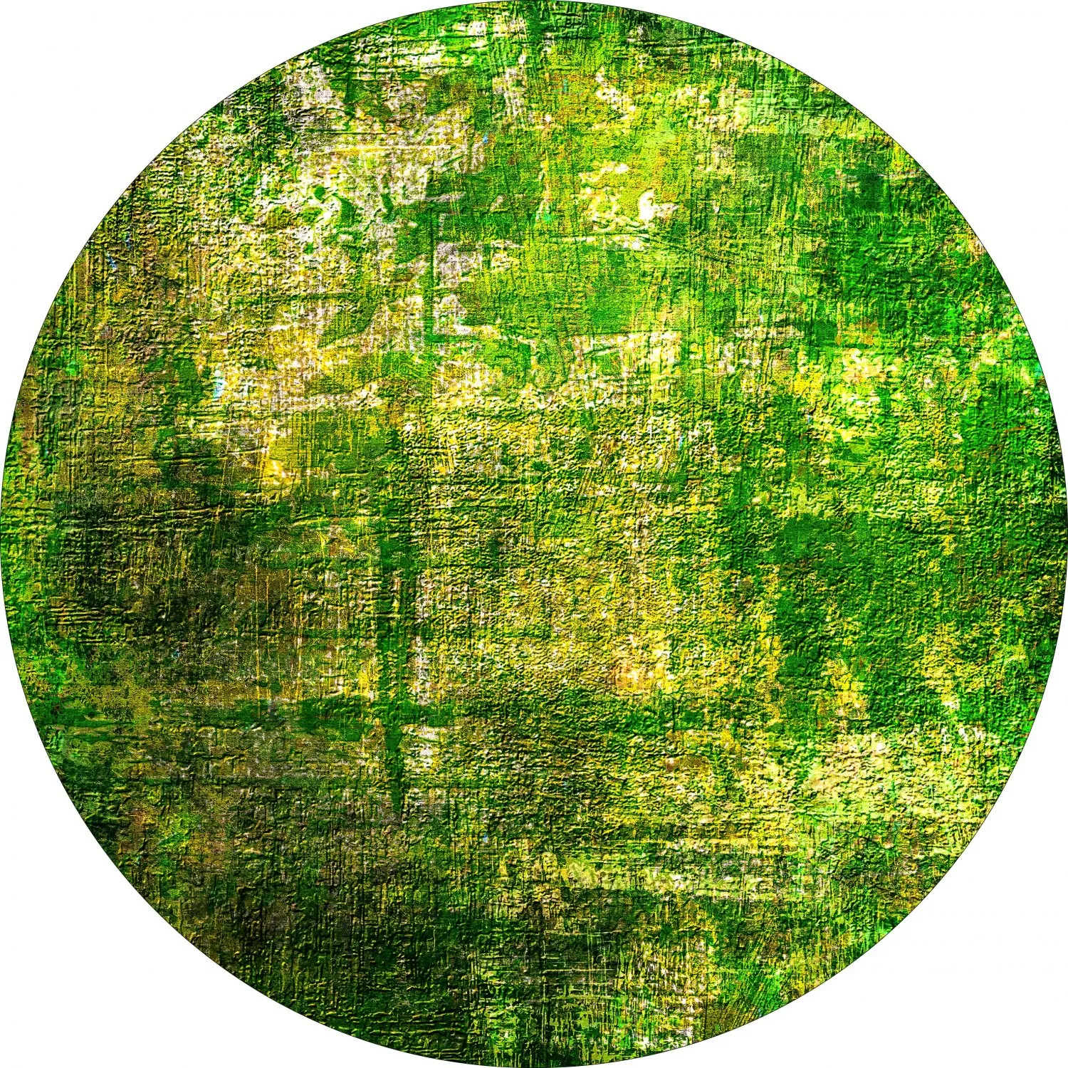Pyöreät matot - Padron (vihreä)