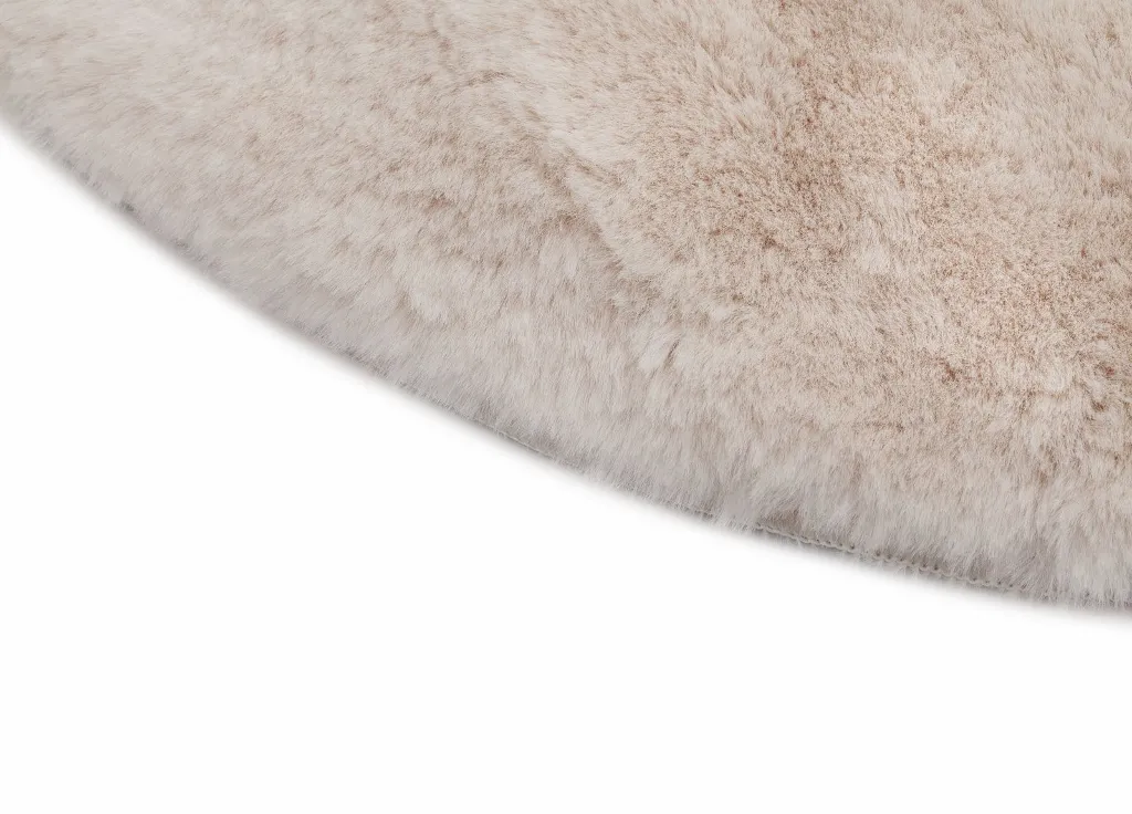 Pyöreä matot - Cloud Super Soft (offwhite)
