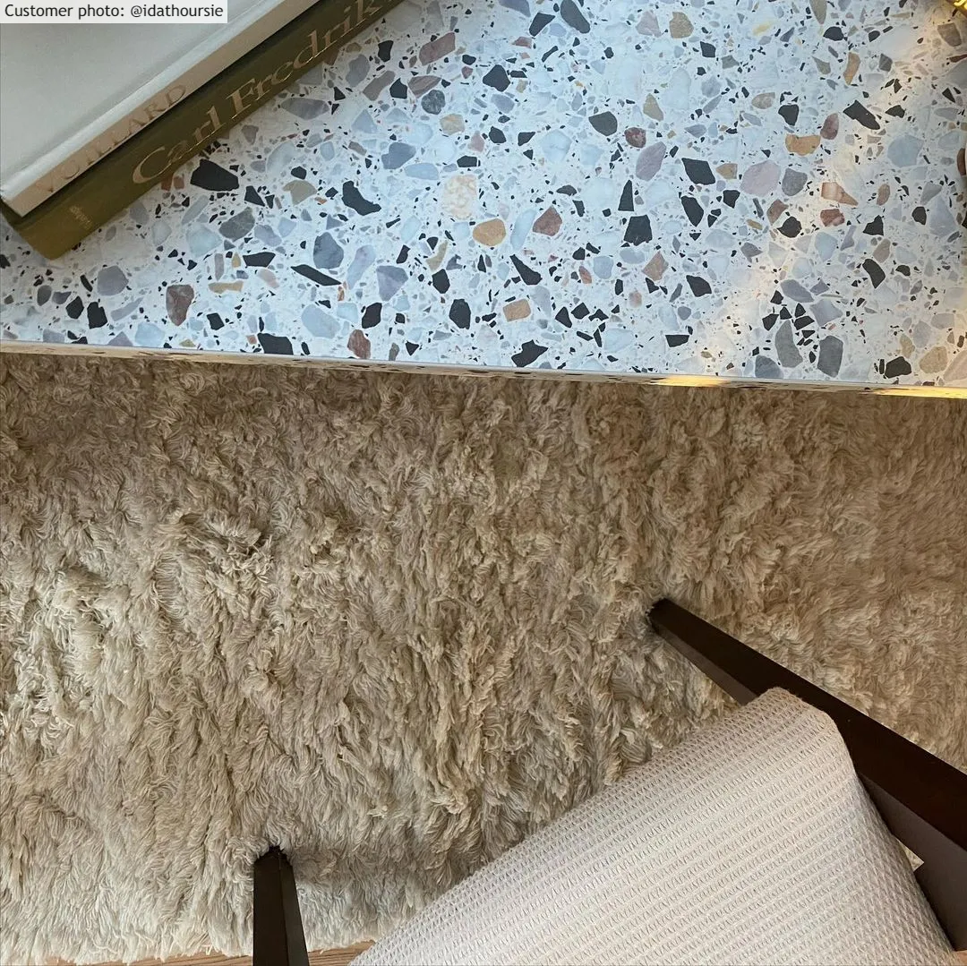 Villamatto - Aliste Wool Shaggy (alabaster gleam)