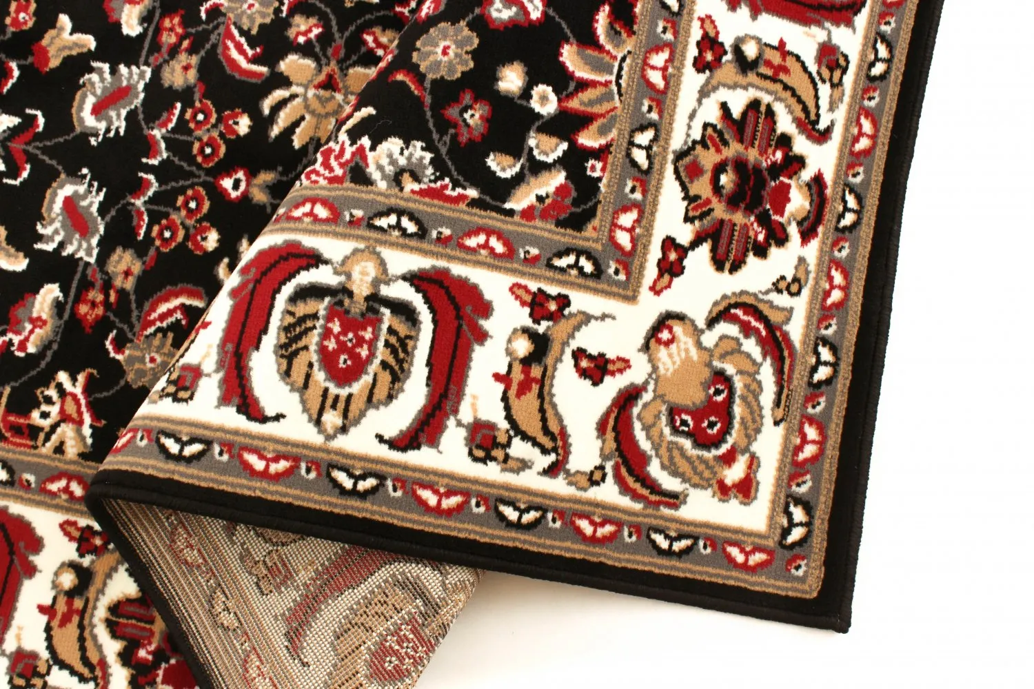 Wilton-matto - Peking Imperial (musta)