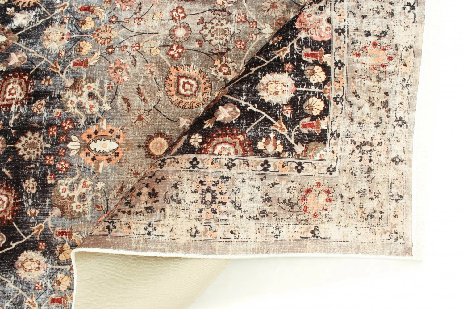 Pyöreät matot - Bouhjar (beige/multi)