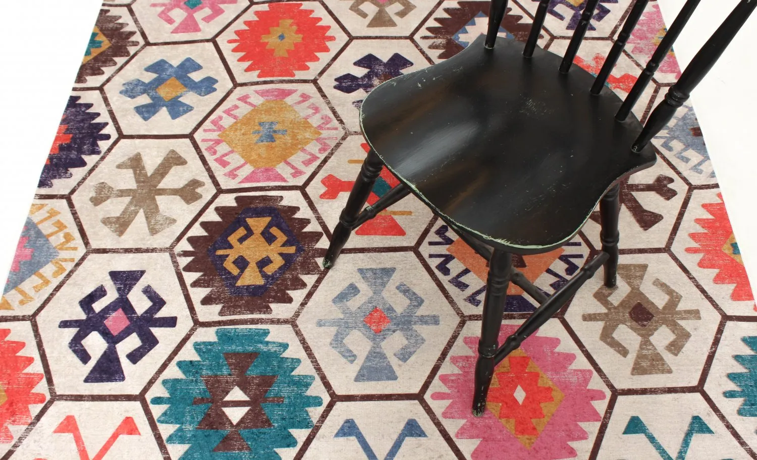 Wilton-matto - Kulu (multi)