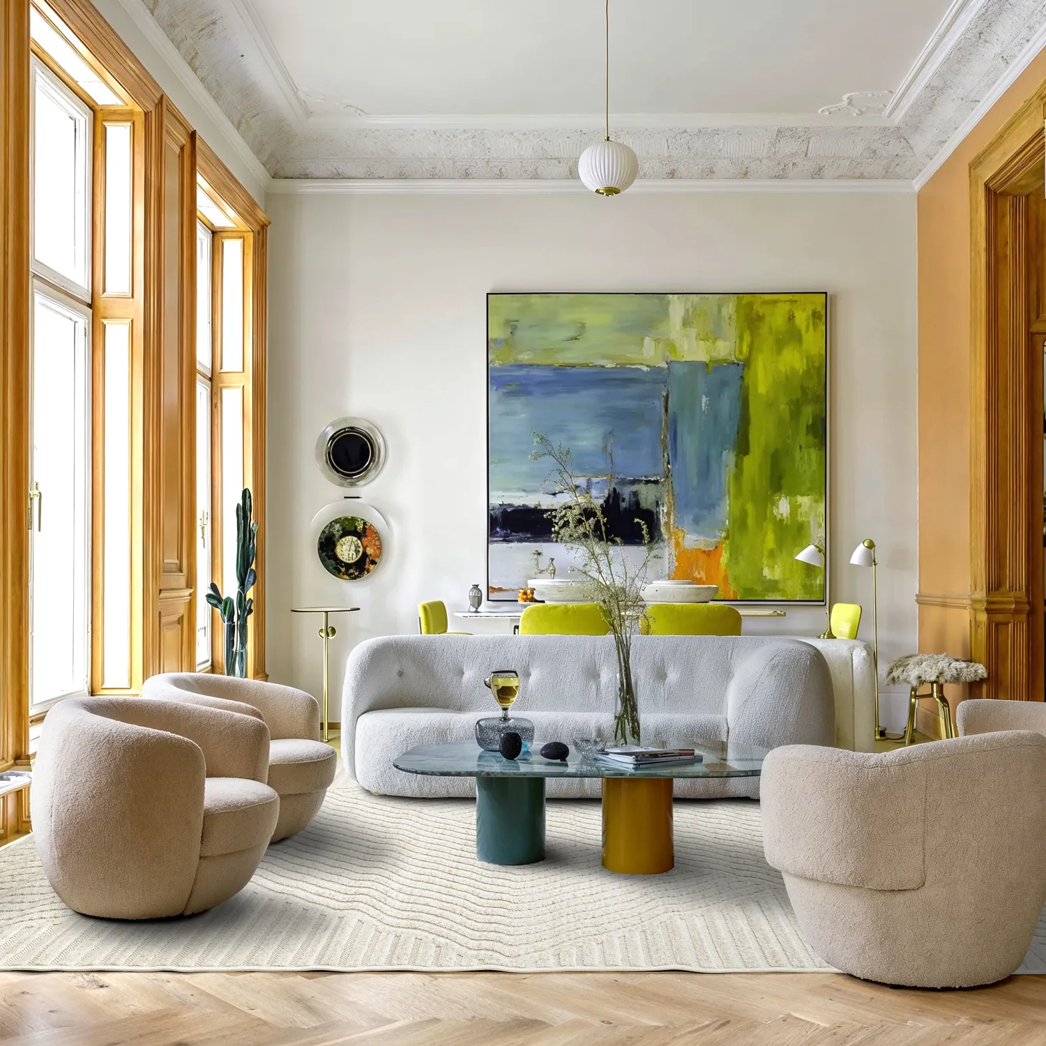 Shaggy Indoor/Outdoor - Ithaca (kerma)