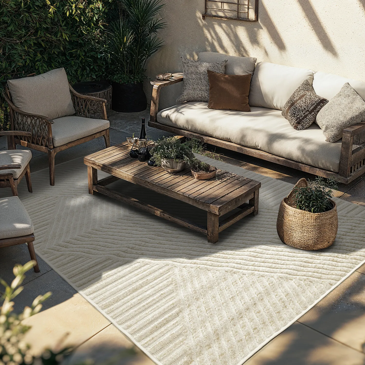 Shaggy Indoor/Outdoor - Ithaca (kerma)