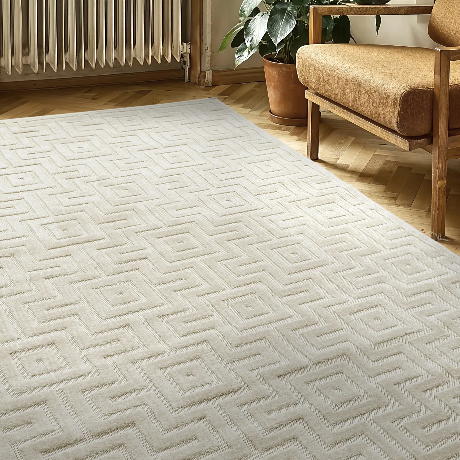 Shaggy Indoor/Outdoor - Oneida (kerma)