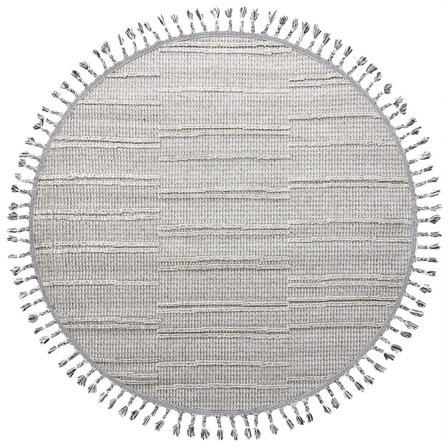 Pyöreä matot - Indoor/Outdoor Paz (harmaa)