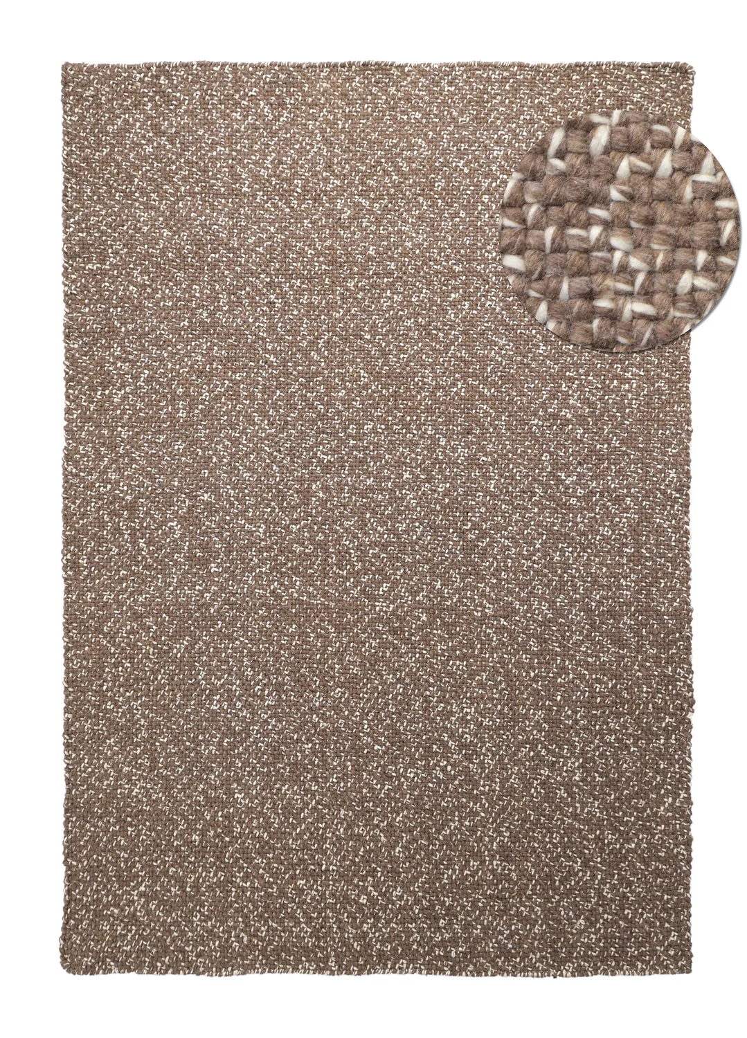 Sisä- ja ulkomatot - Orta Wool Look (ruskea)