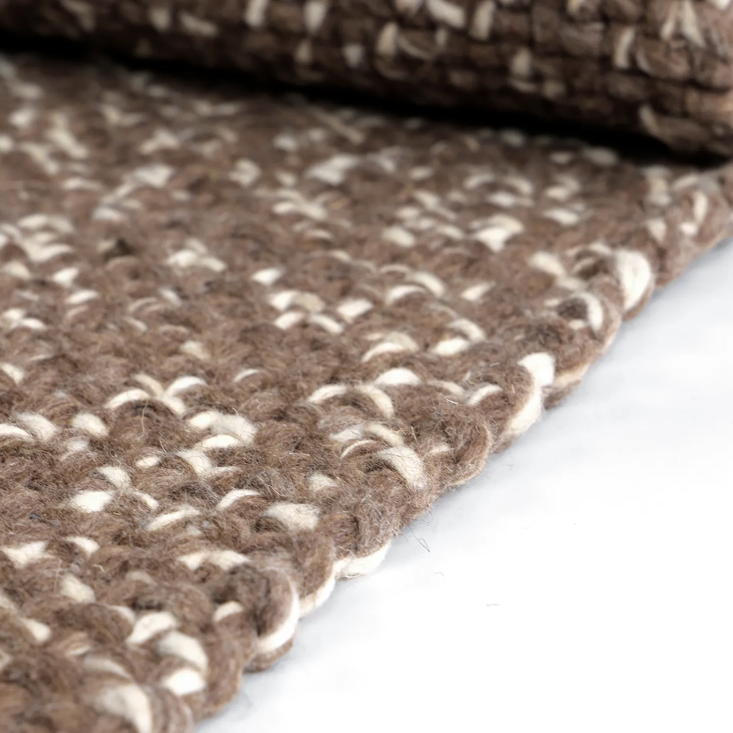 Sisä- ja ulkomatot - Orta Wool Look (ruskea)