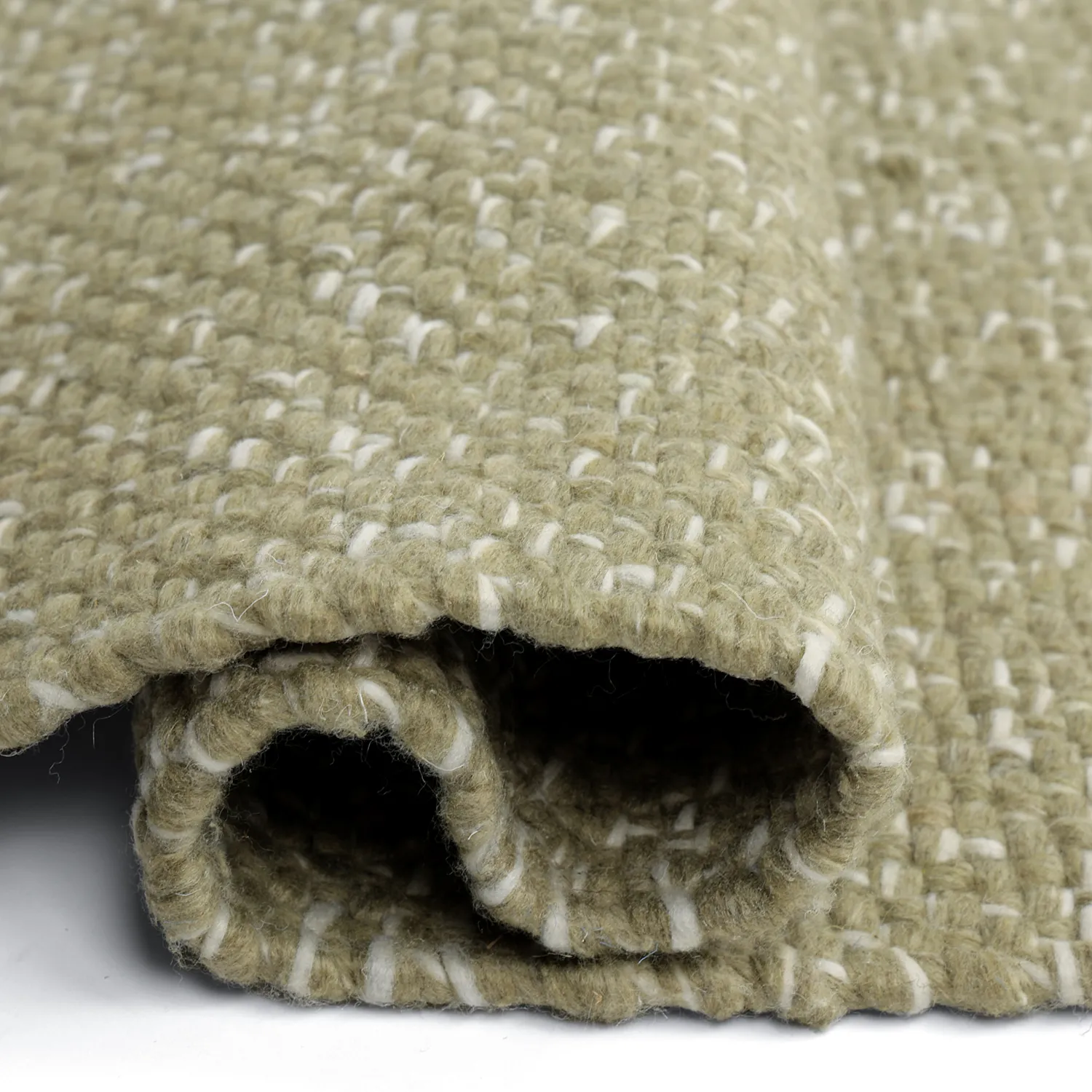 Sisä- ja ulkomatot - Orta Wool Look (sammaleen vihreä)