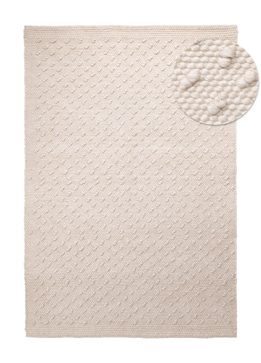 Sisä- ja ulkomatot - Todi Wool Look (kerma)