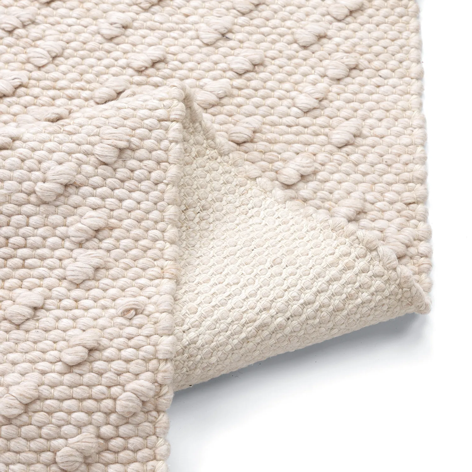 Sisä- ja ulkomatot - Todi Wool Look (kerma)