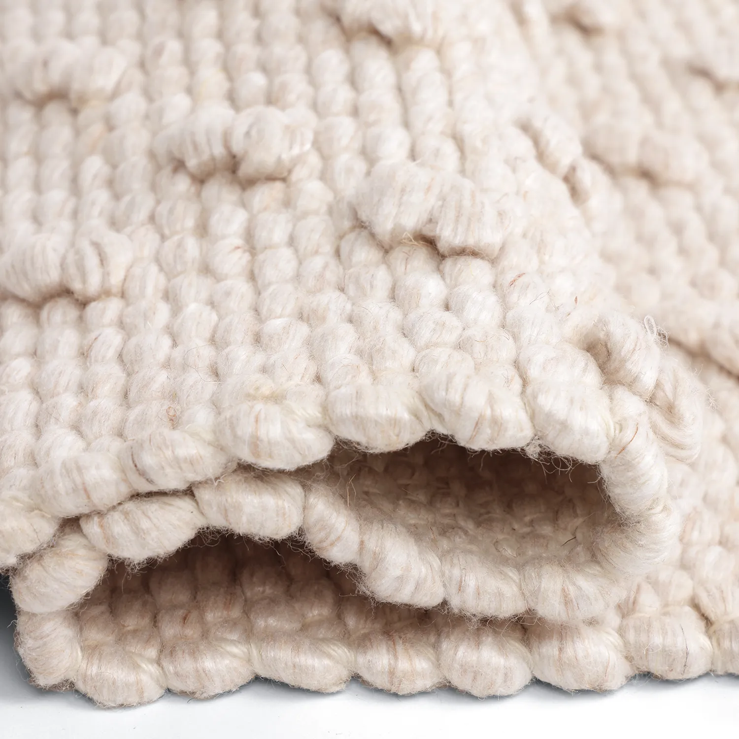 Sisä- ja ulkomatot - Todi Wool Look (kerma)