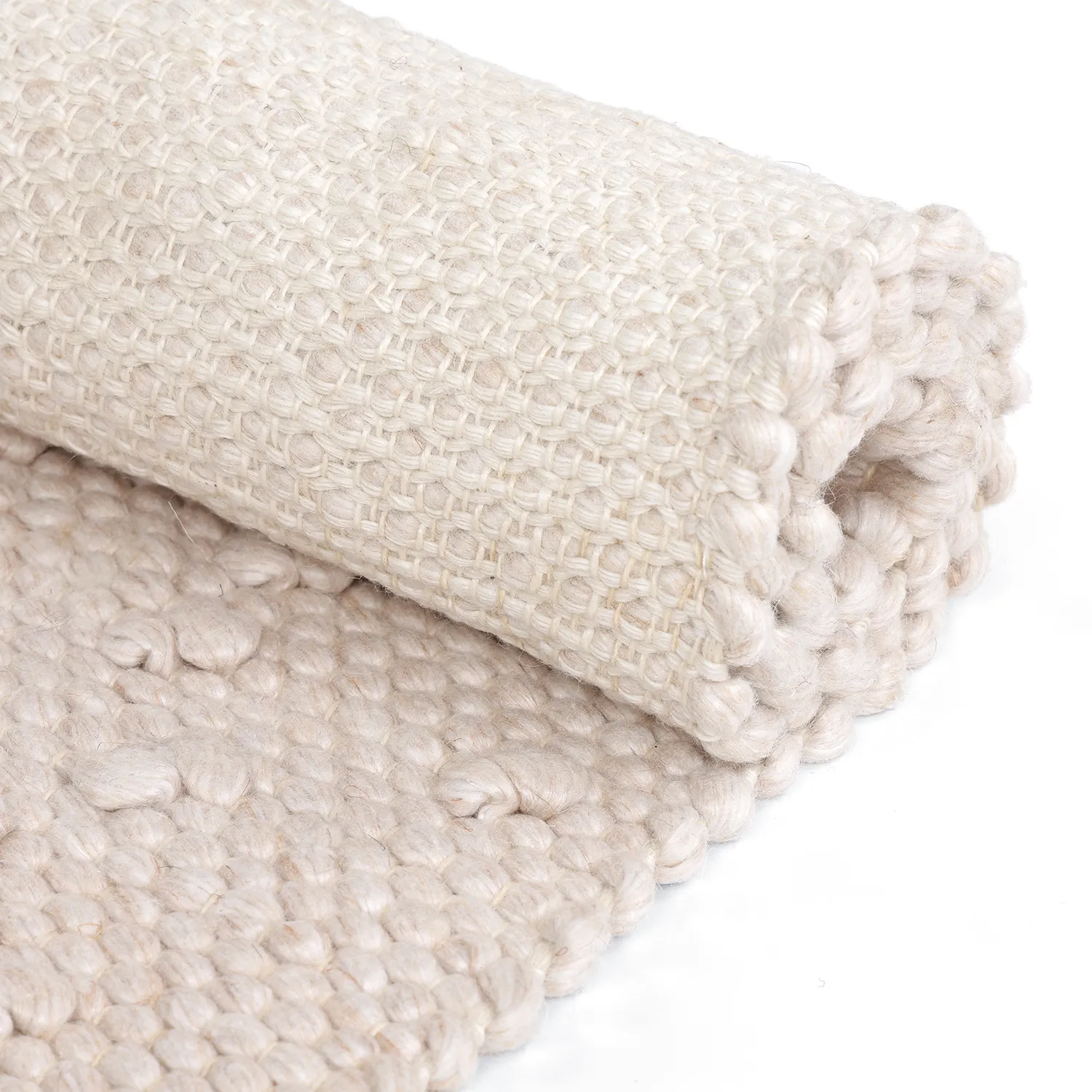 Sisä- ja ulkomatot - Todi Wool Look (kerma)