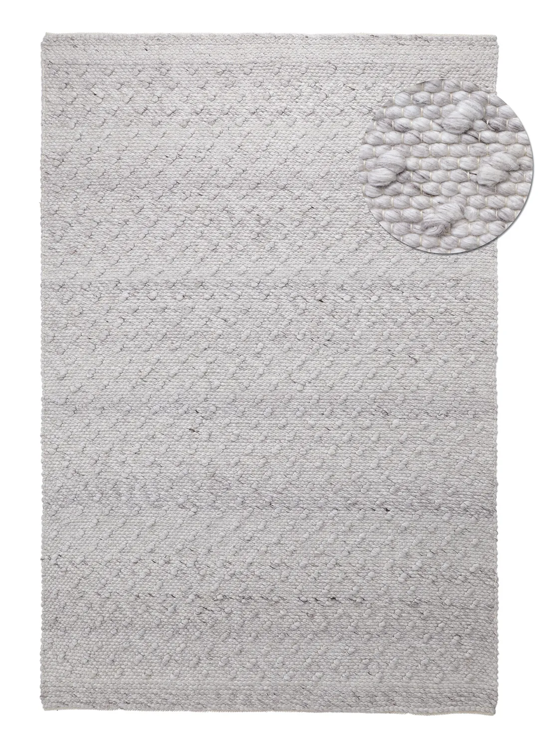Sisä- ja ulkomatot - Todi Wool Look (harmaa/beige)