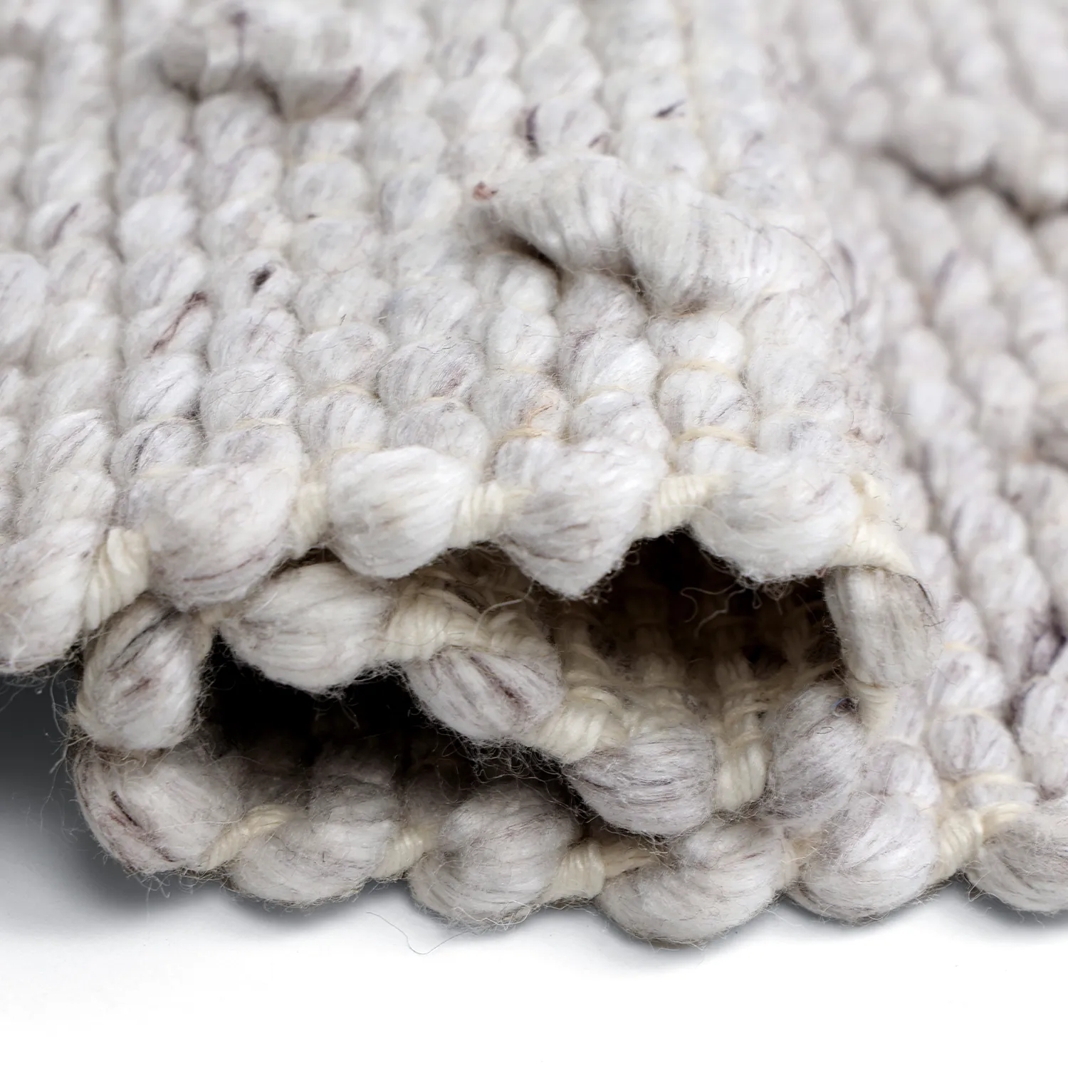 Sisä- ja ulkomatot - Todi Wool Look (harmaa/beige)