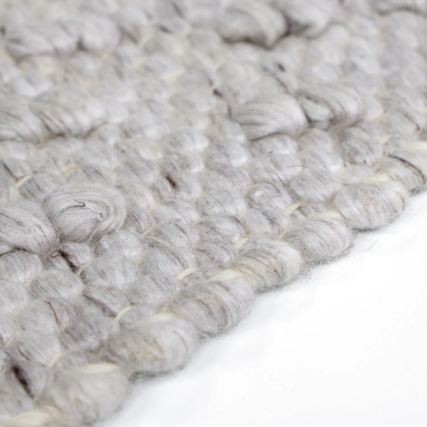 Sisä- ja ulkomatot - Todi Wool Look (harmaa/beige)