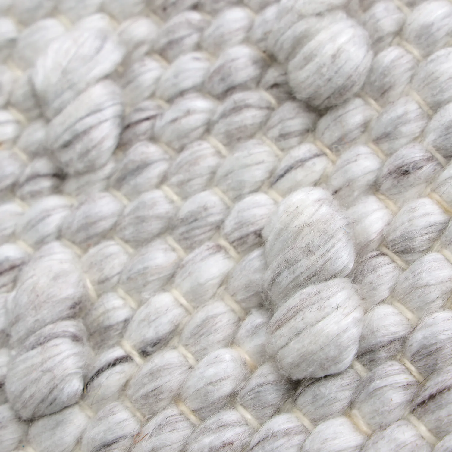 Sisä- ja ulkomatot - Todi Wool Look (harmaa/beige)