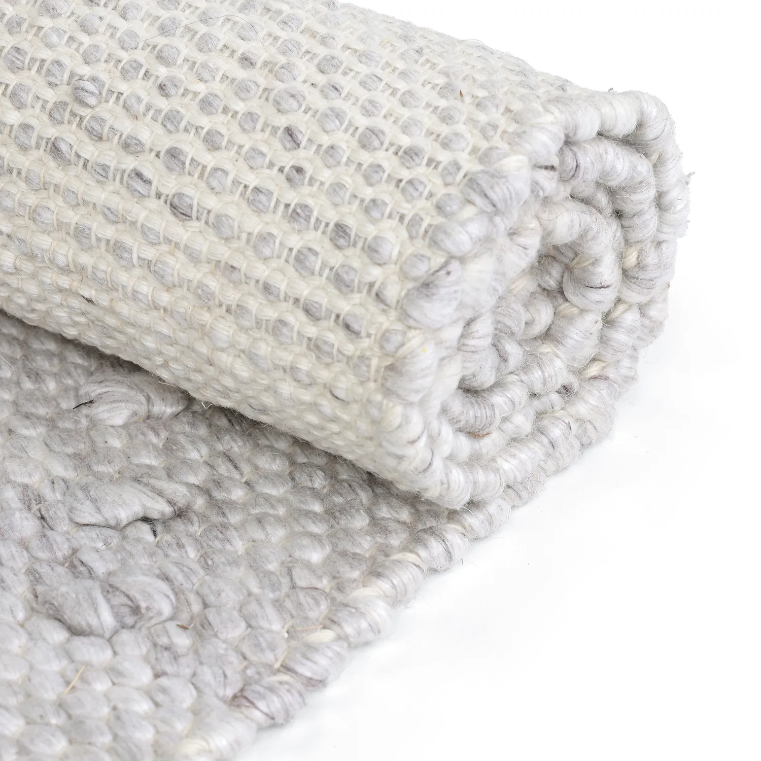 Sisä- ja ulkomatot - Todi Wool Look (harmaa/beige)