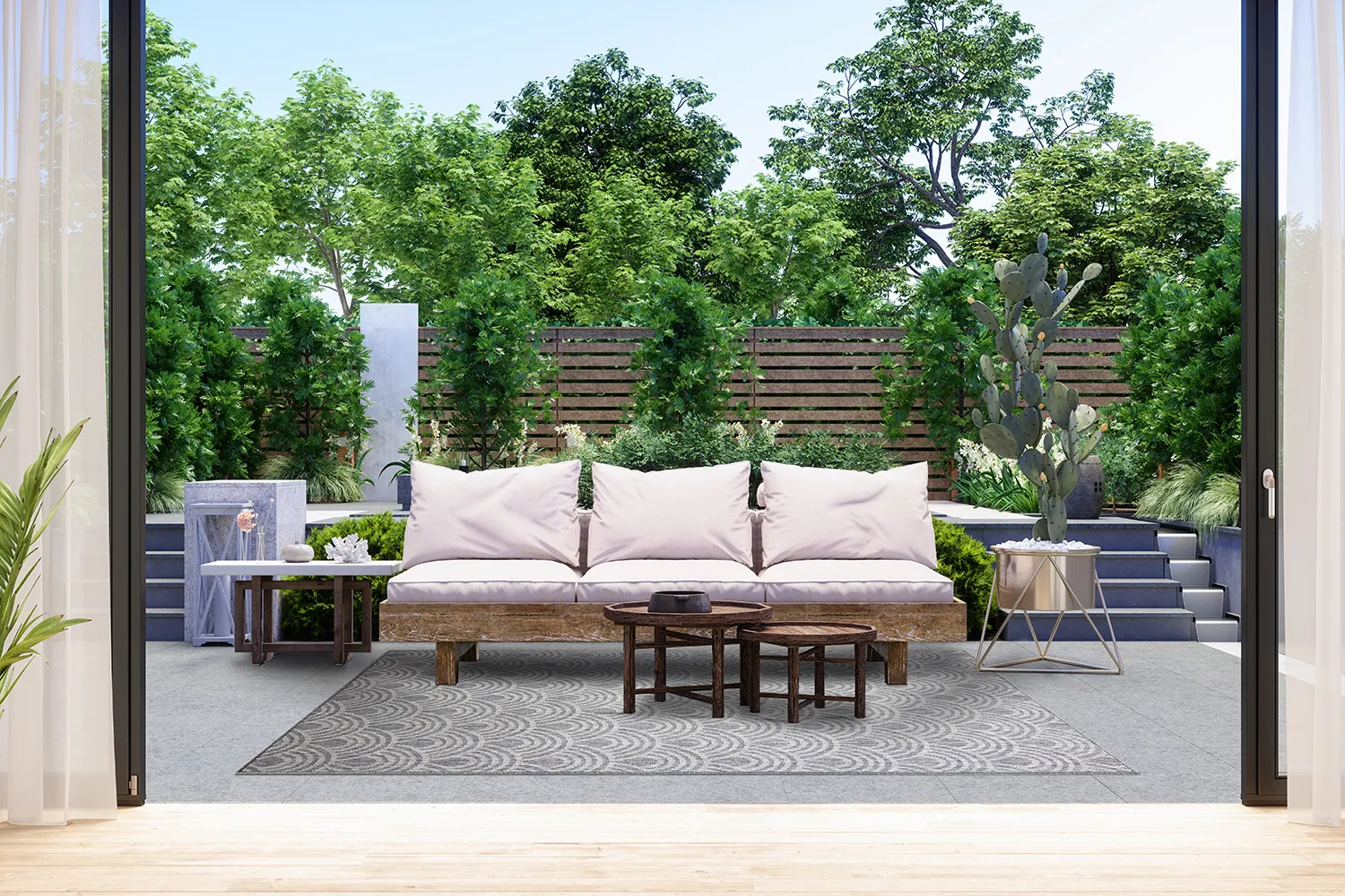 Sisä- ja ulkomatot - Odin (harmaa)