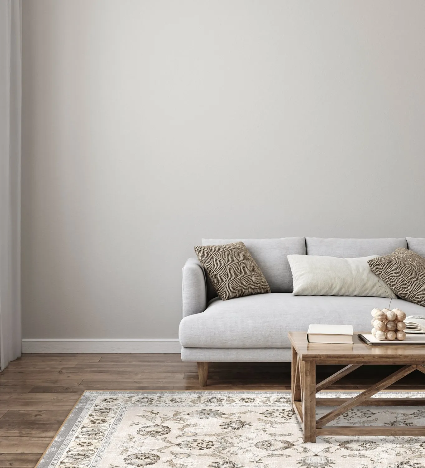 Wilton-matto - Adeleine (beige)
