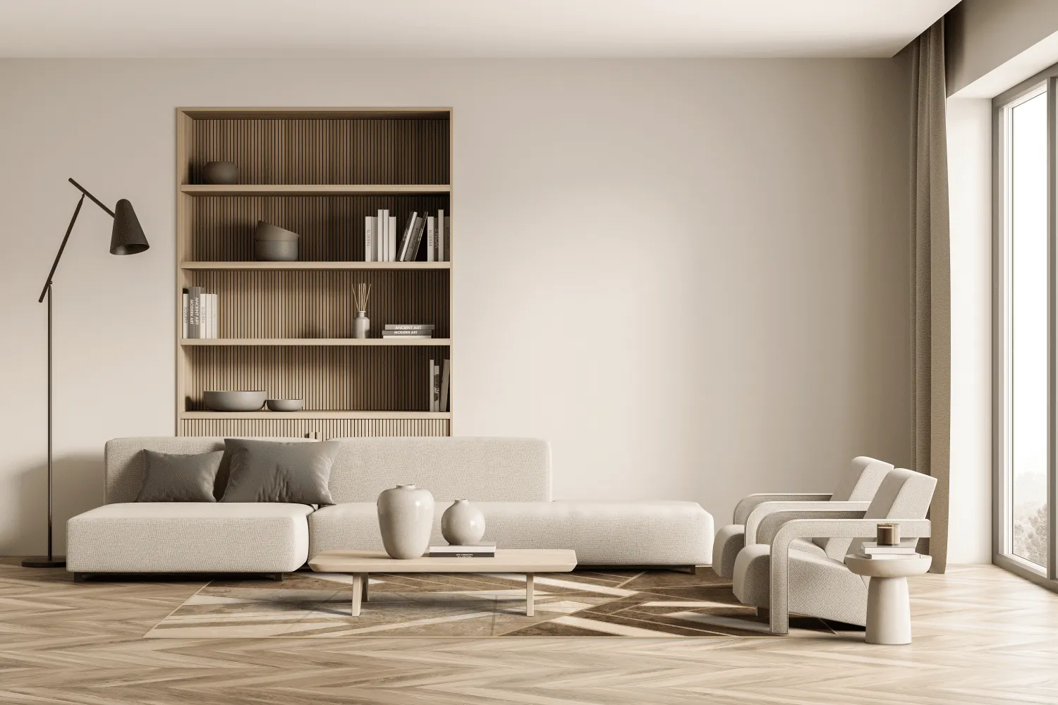 Wilton-matto - Amasra (beige)