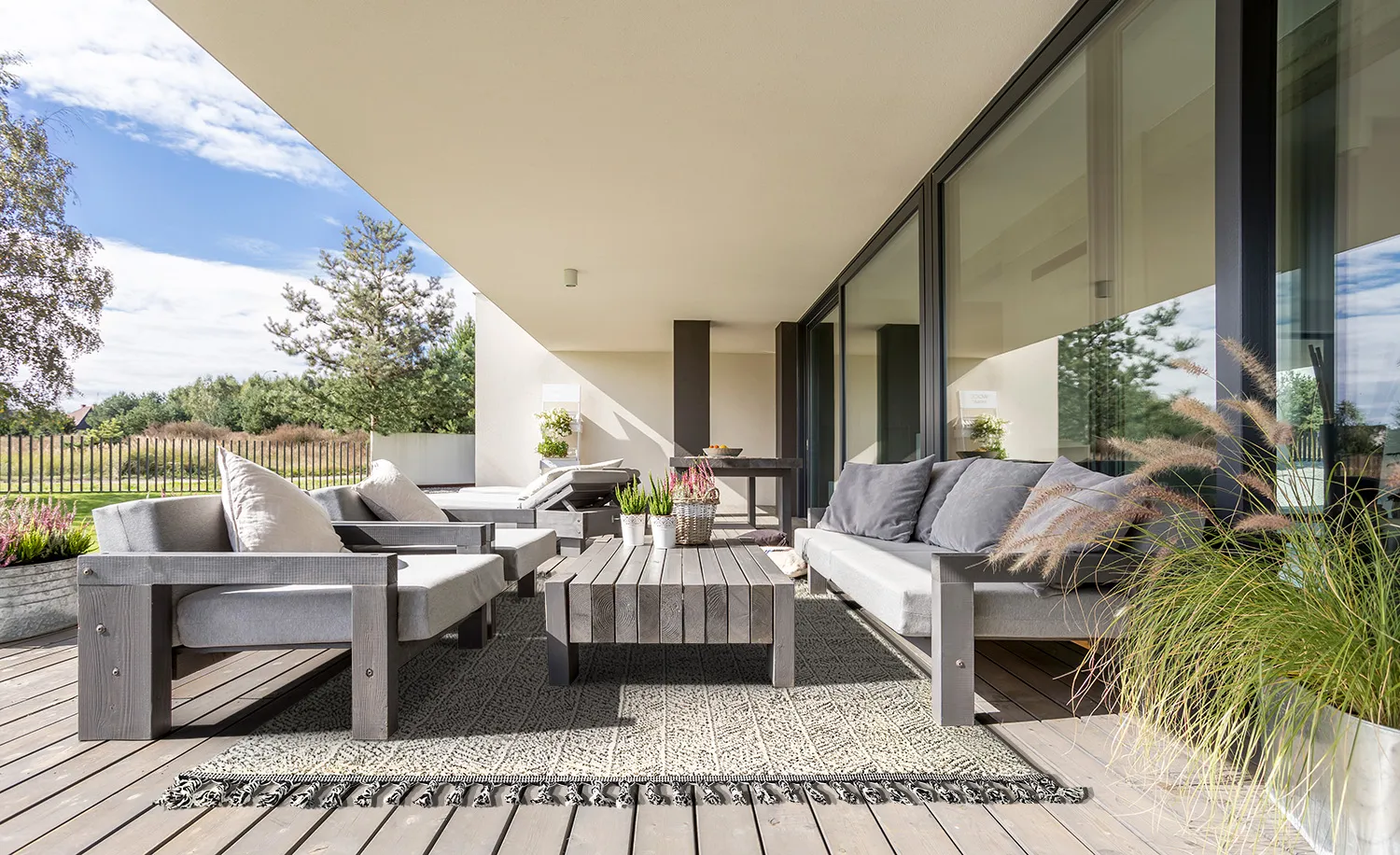 Shaggy - Indoor/Outdoor Francisco (harmaa)