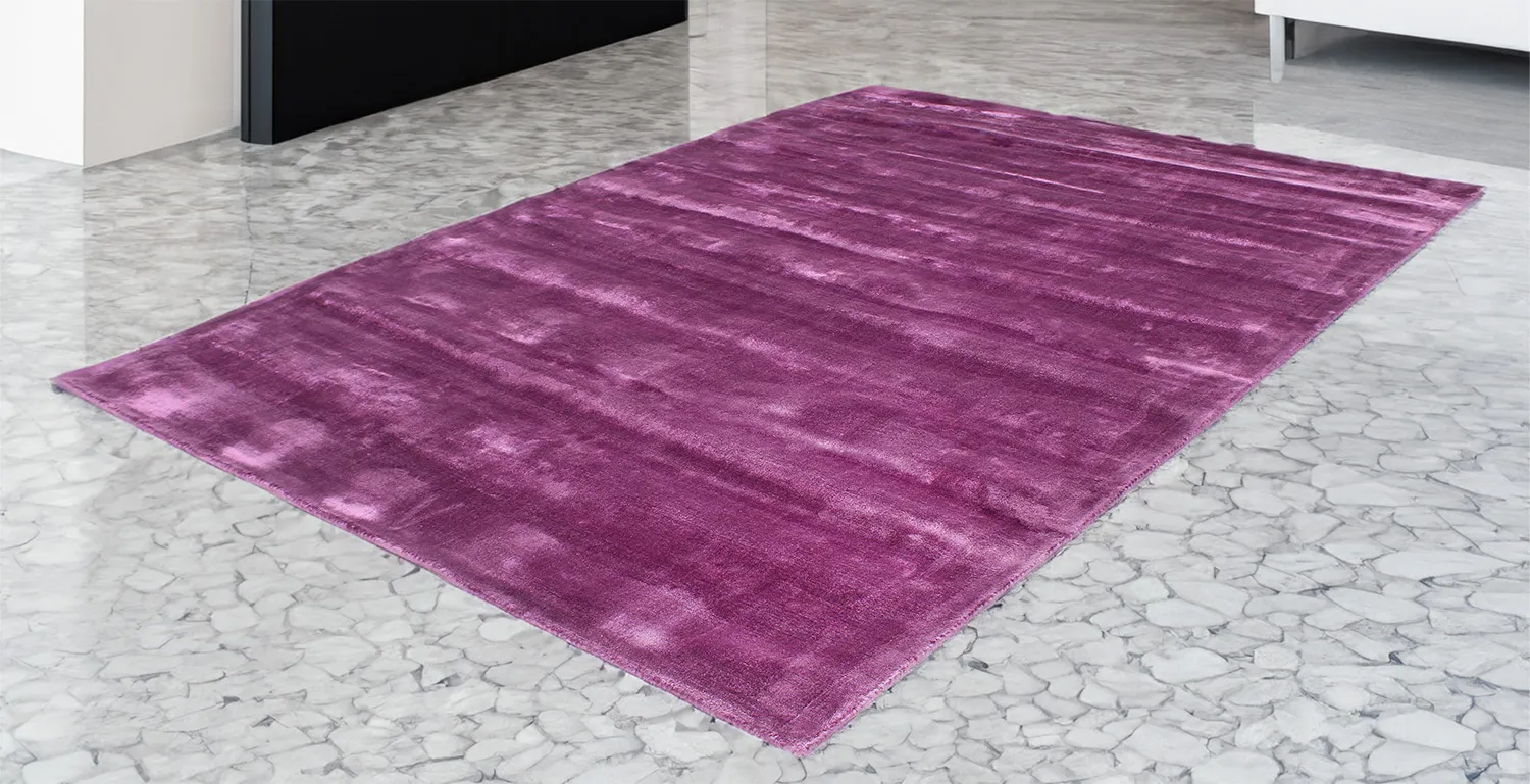 Viskoosi-matto - Jodhpur Special Luxury Edition (violetti)