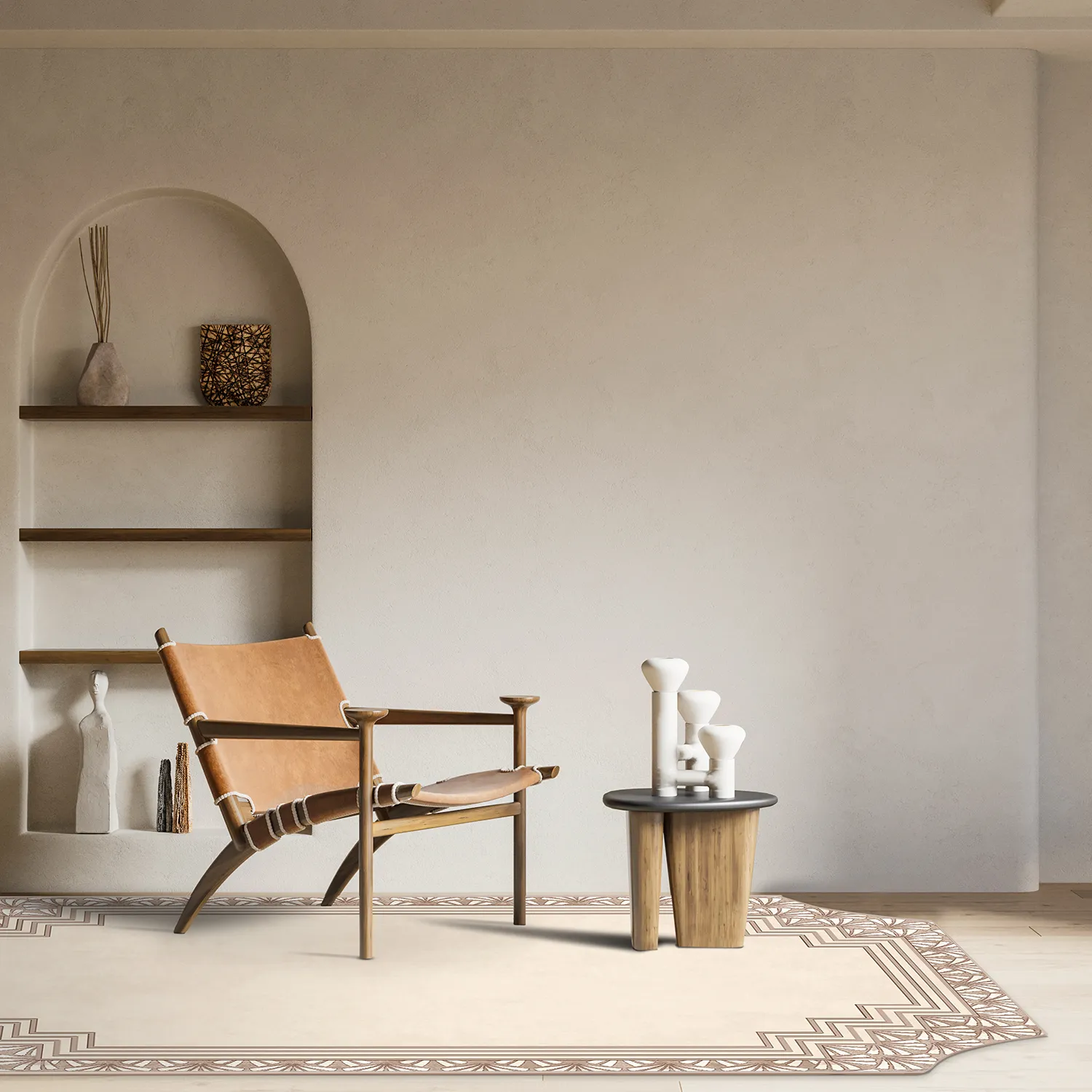 Wilton-matto - Cleo (beige)