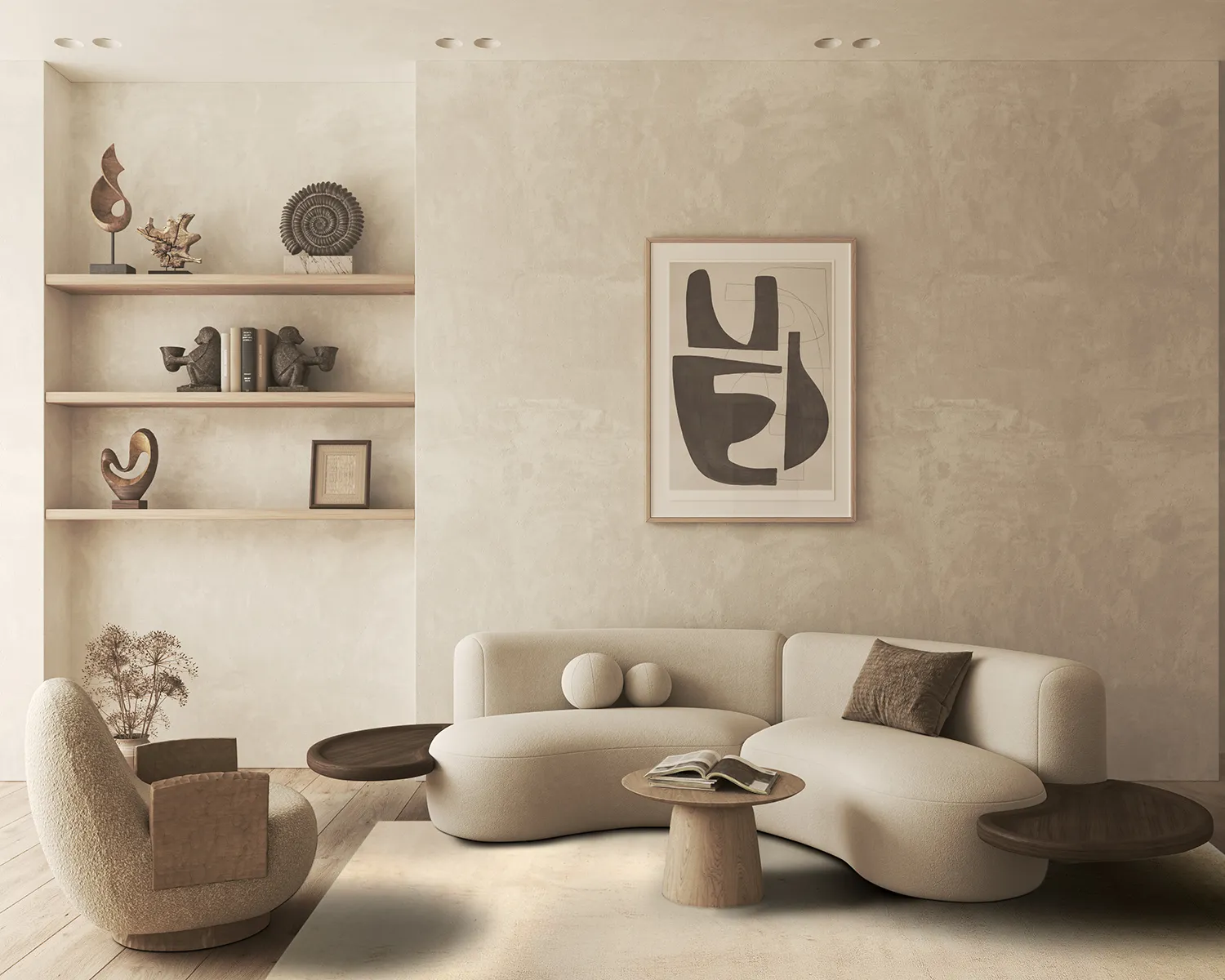 Wilton-matto - Vevila (beige)