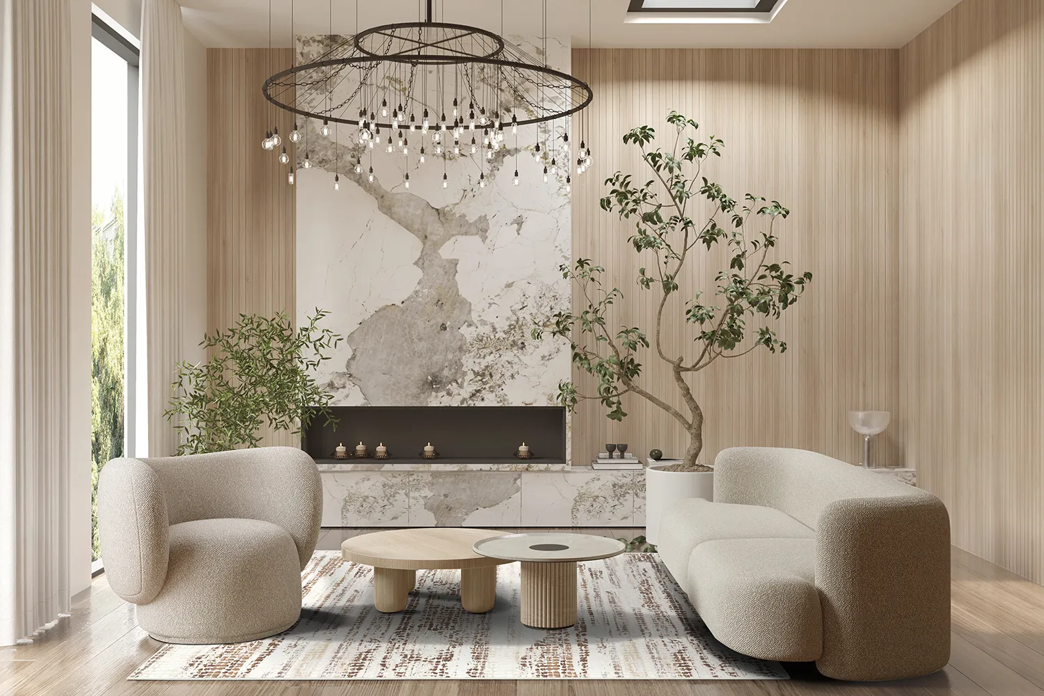 Wilton-matto - Yafran (beige)