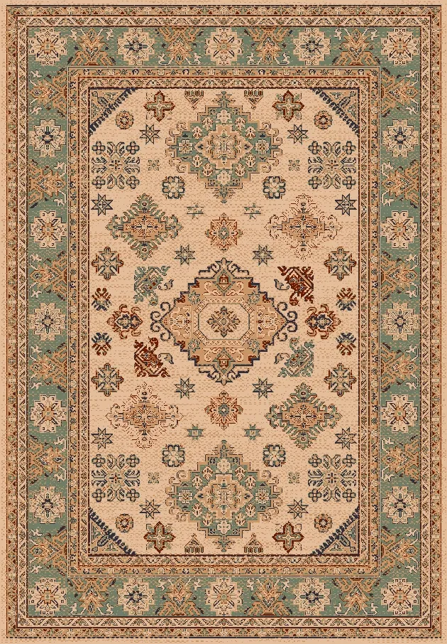 Wilton-matto - Lamperti (beige)