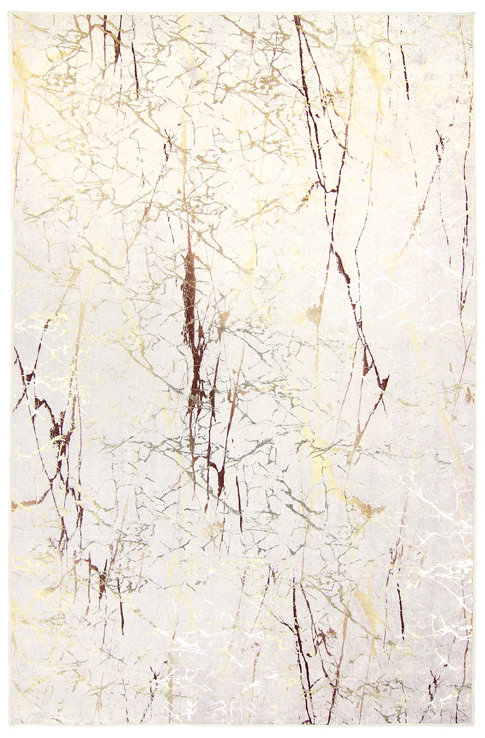 Wilton-matto - Alden (offwhite/kulta)