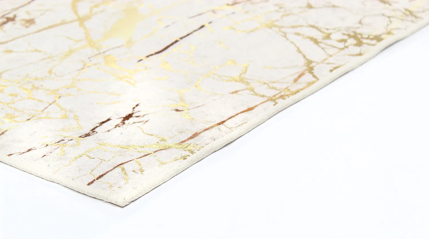 Wilton-matto - Alden (offwhite/kulta)