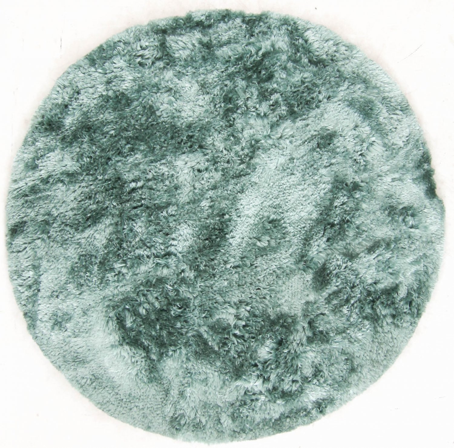 Pyöreä matot - Janjira (sininen/vihreä)