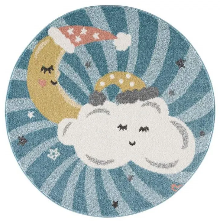 Lastenmatto - Night Clouds Pyöreä (multi)