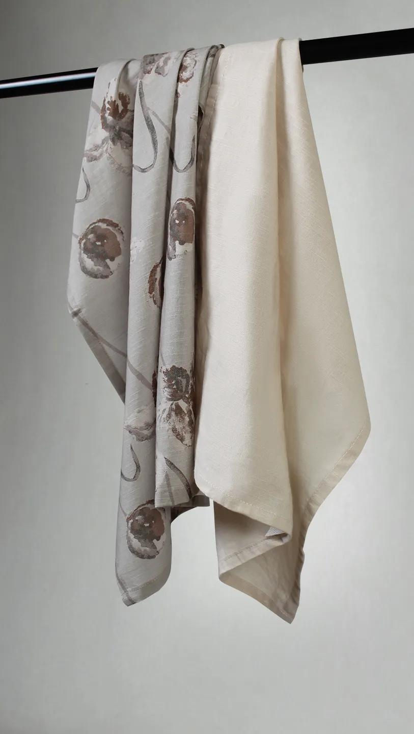 Keittiöpyyhkeet 2kpl - Alegria (beige)