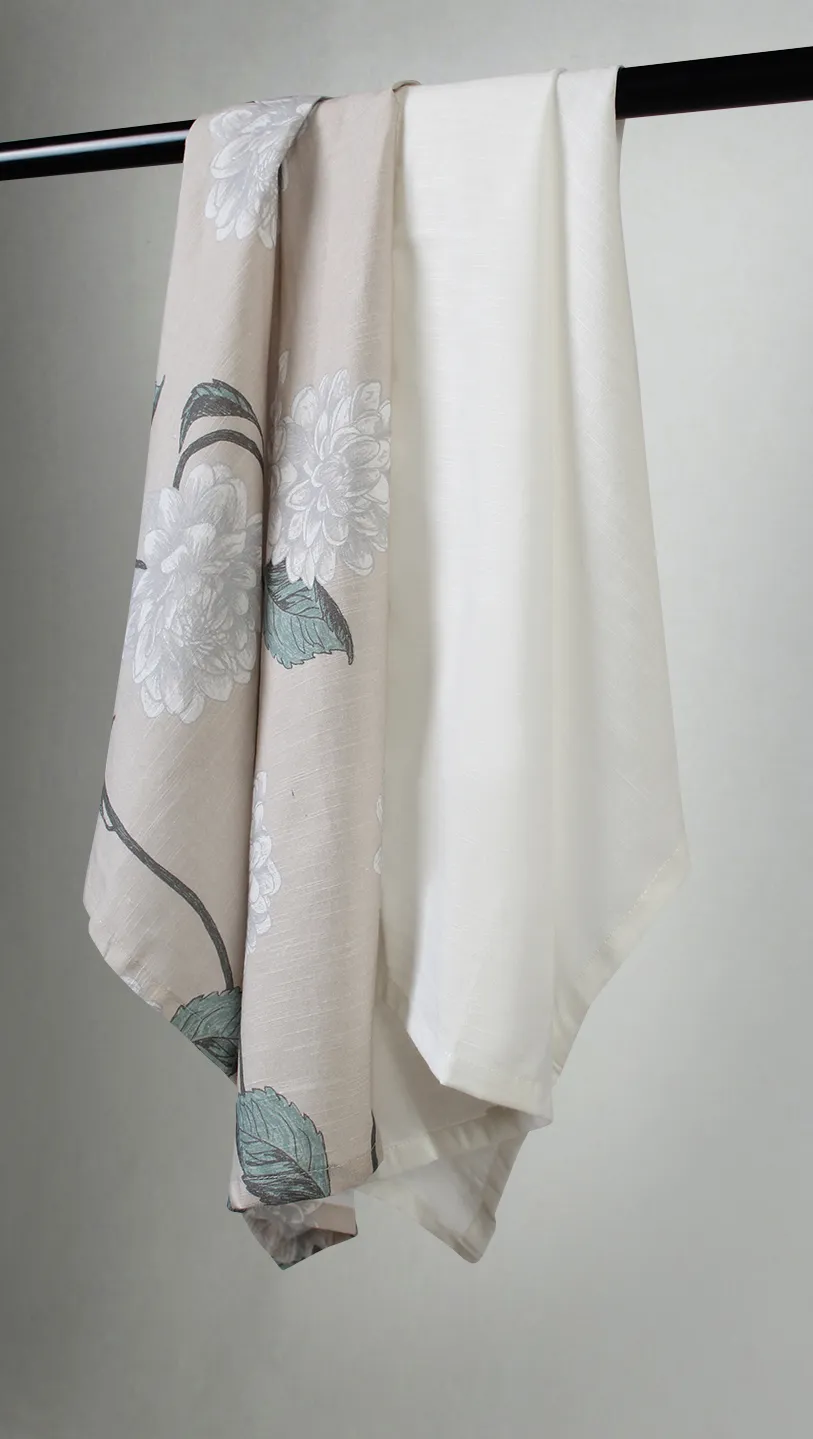 Keittiöpyyhkeet 2kpl - Alyssa (beige/harmaa)