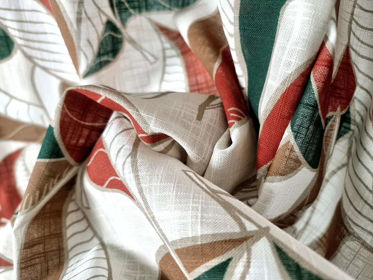 Keittiöpyyhkeet 2kpl - - Amalie (beige/rust)
