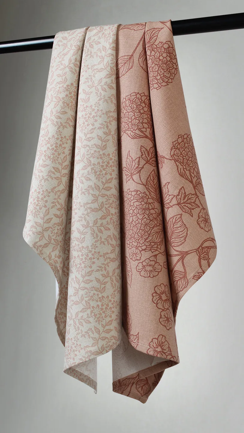 Keittiöpyyhkeet 2kpl - Lilja (beige)