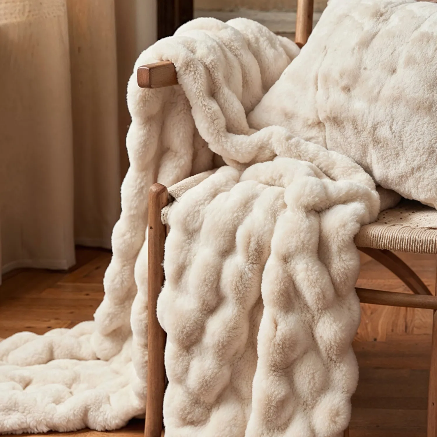 Tyynyliina - Aranga Bubble (beige)