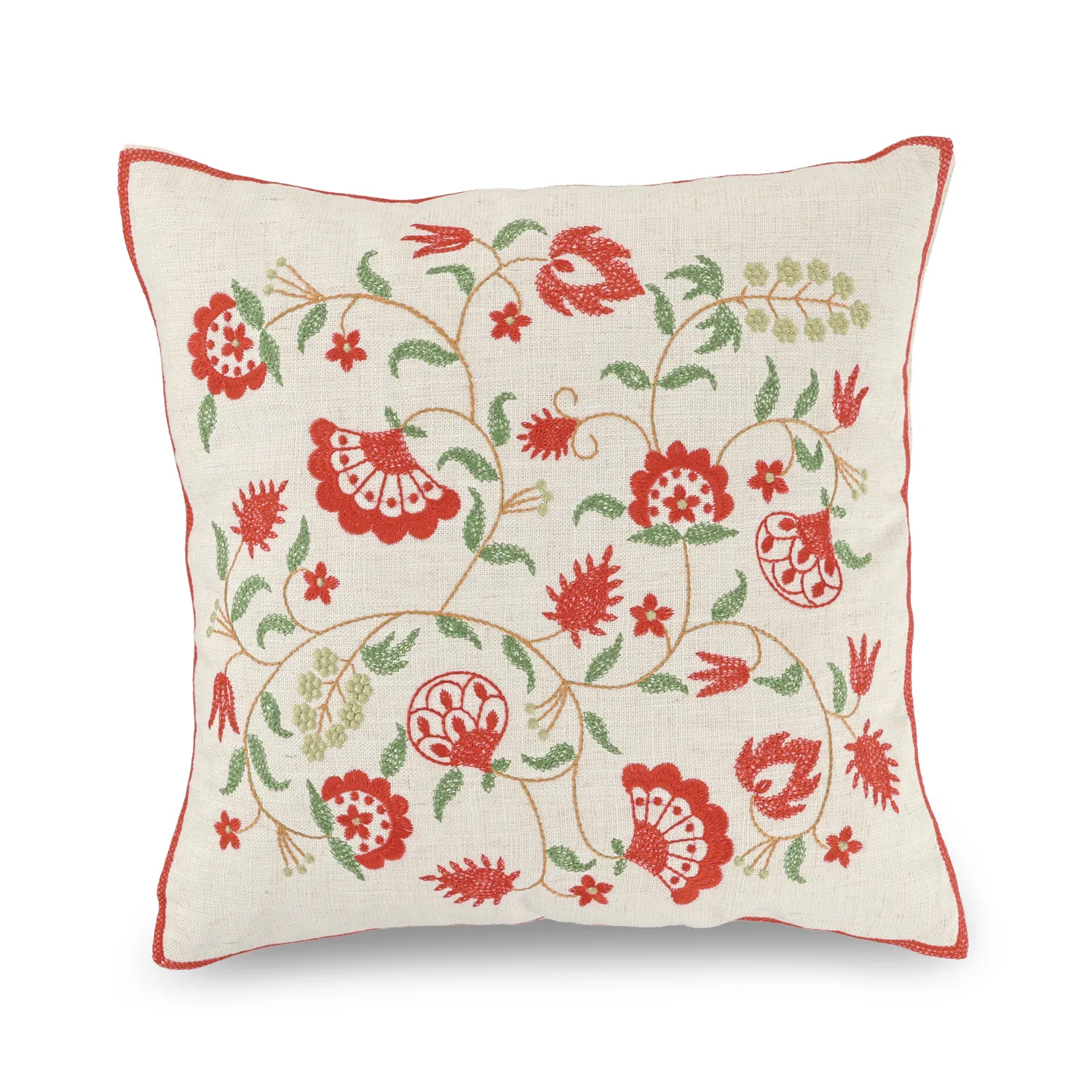 Tyynyliina - Kalmar Embroidered Cushion Cover (multi)