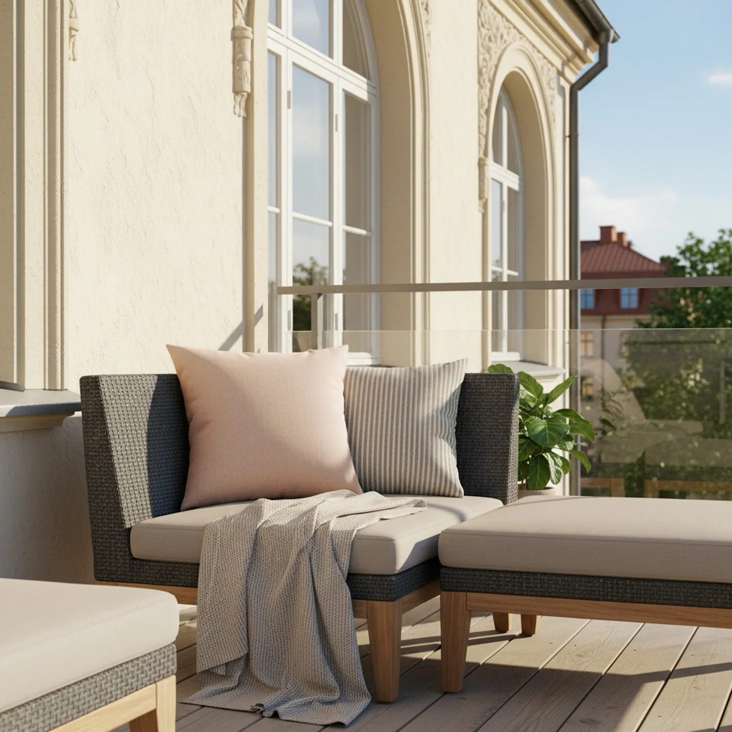 Tyynyliina - Luana (beige)