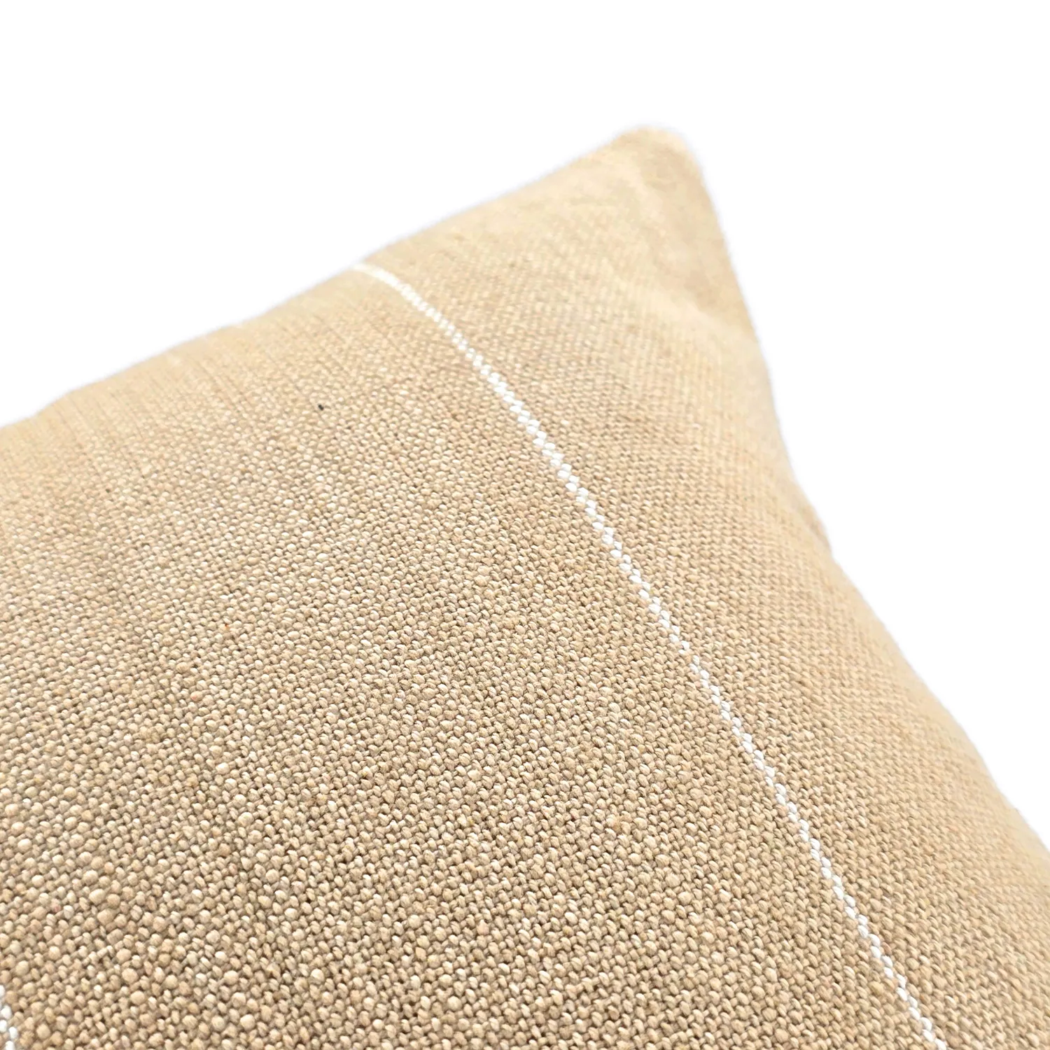 Tyynyliina - Martina Stripe (beige/valkoinen)