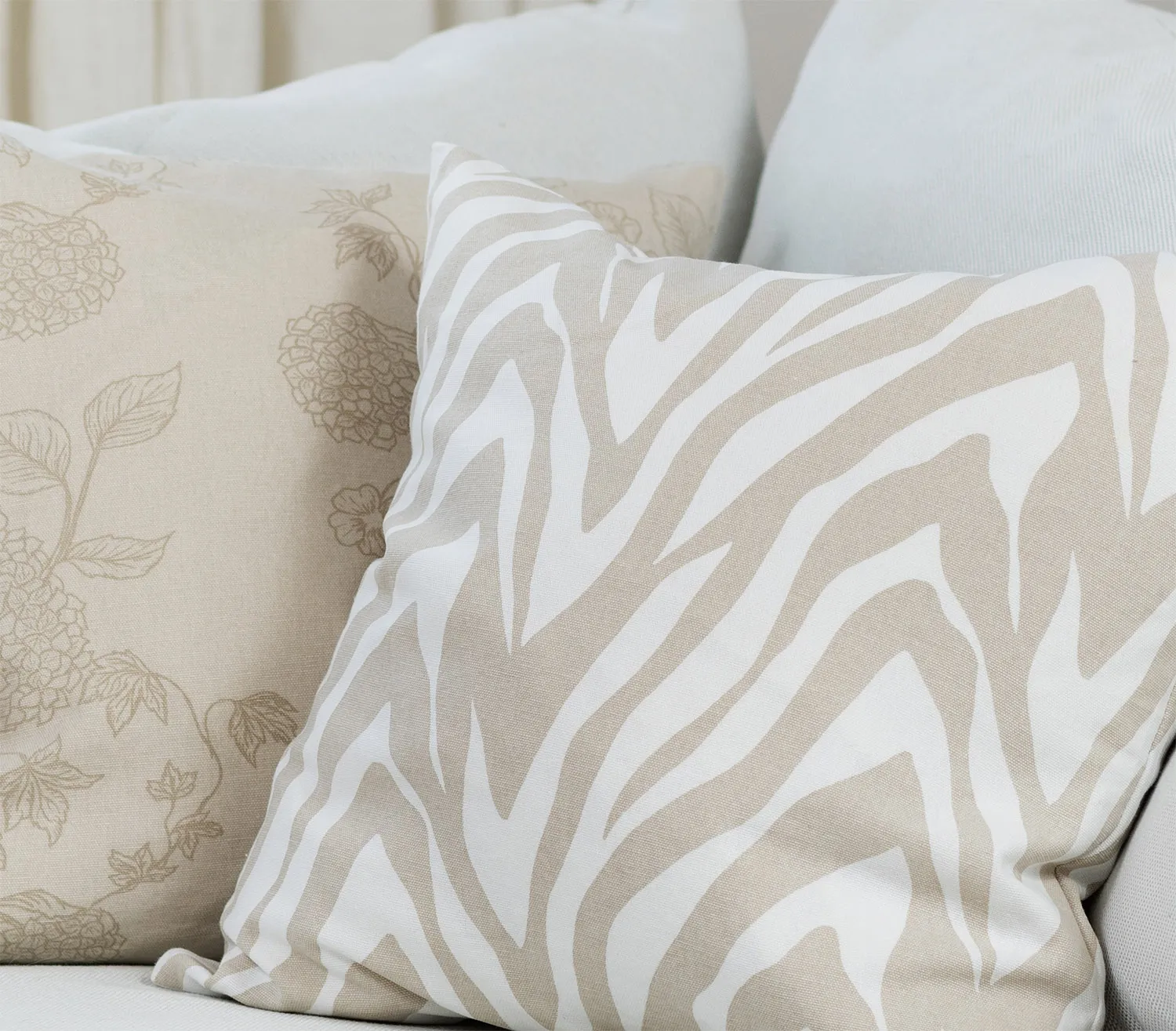 Tyynyliina x 2 - Minna (beige)