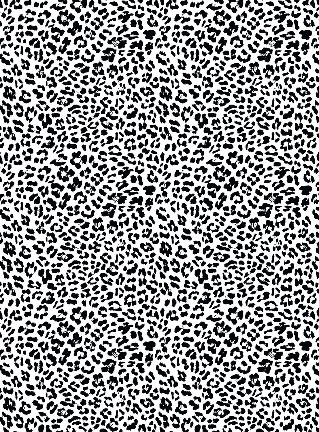 Wilton-matto - Leopard (musta/valkoinen)