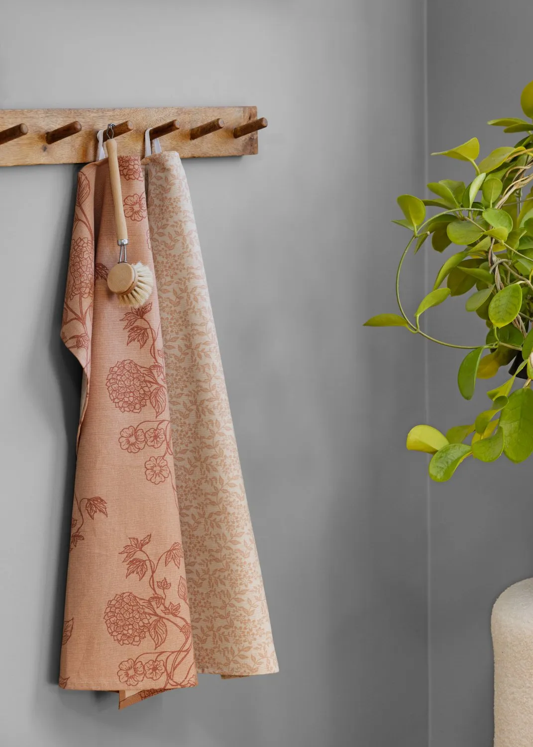 Keittiöpyyhkeet 2kpl - Lilja (beige)