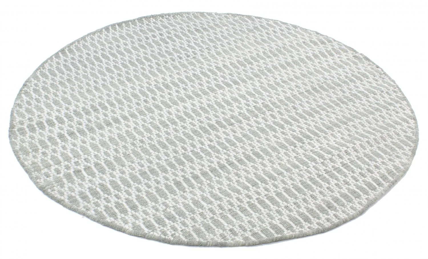 Pyöreä matot - Long Stitch (harmaa)