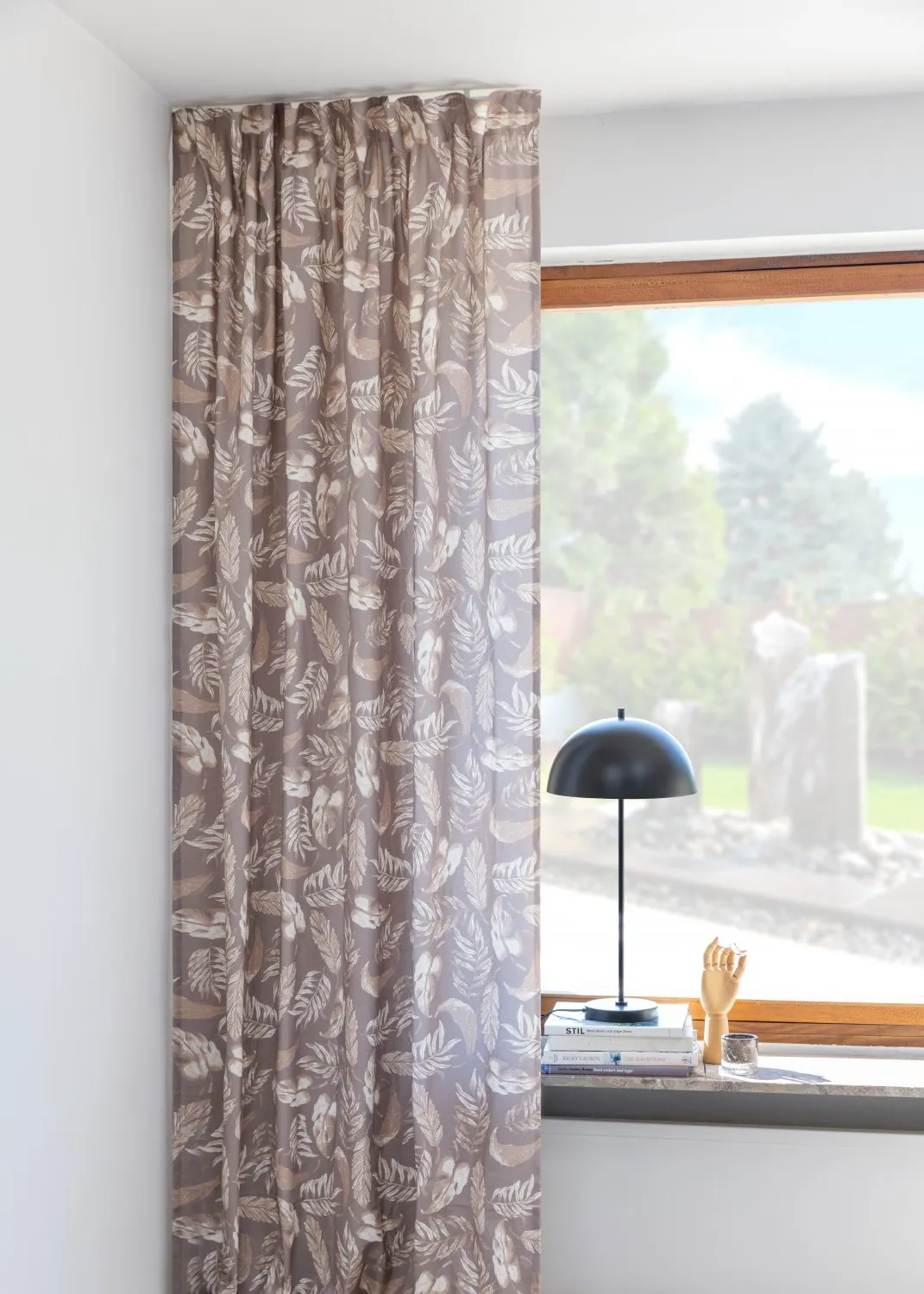 Verhot - Puuvillaverhot Lowe (beige)