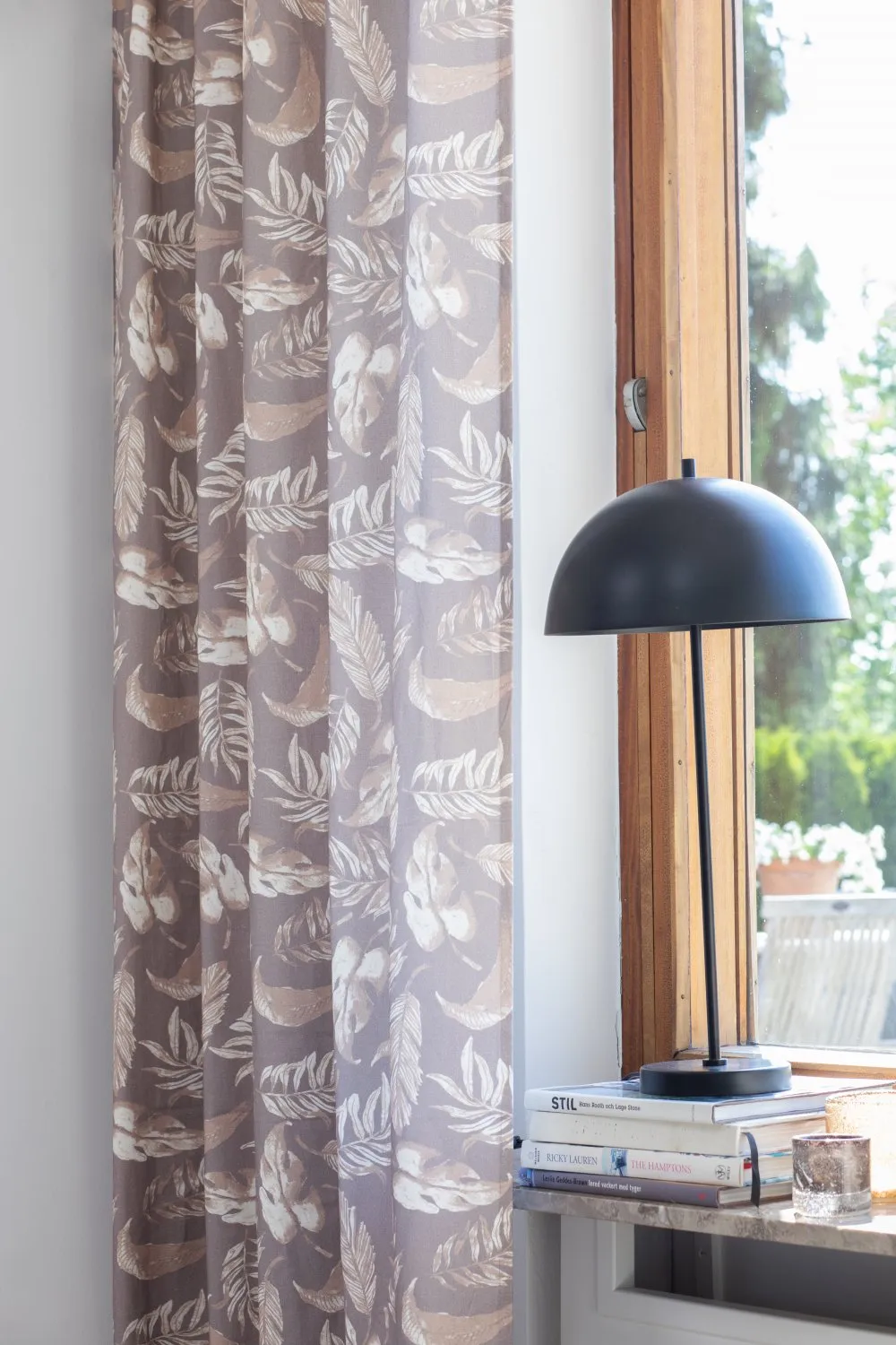 Verhot - Puuvillaverhot Lowe (beige)
