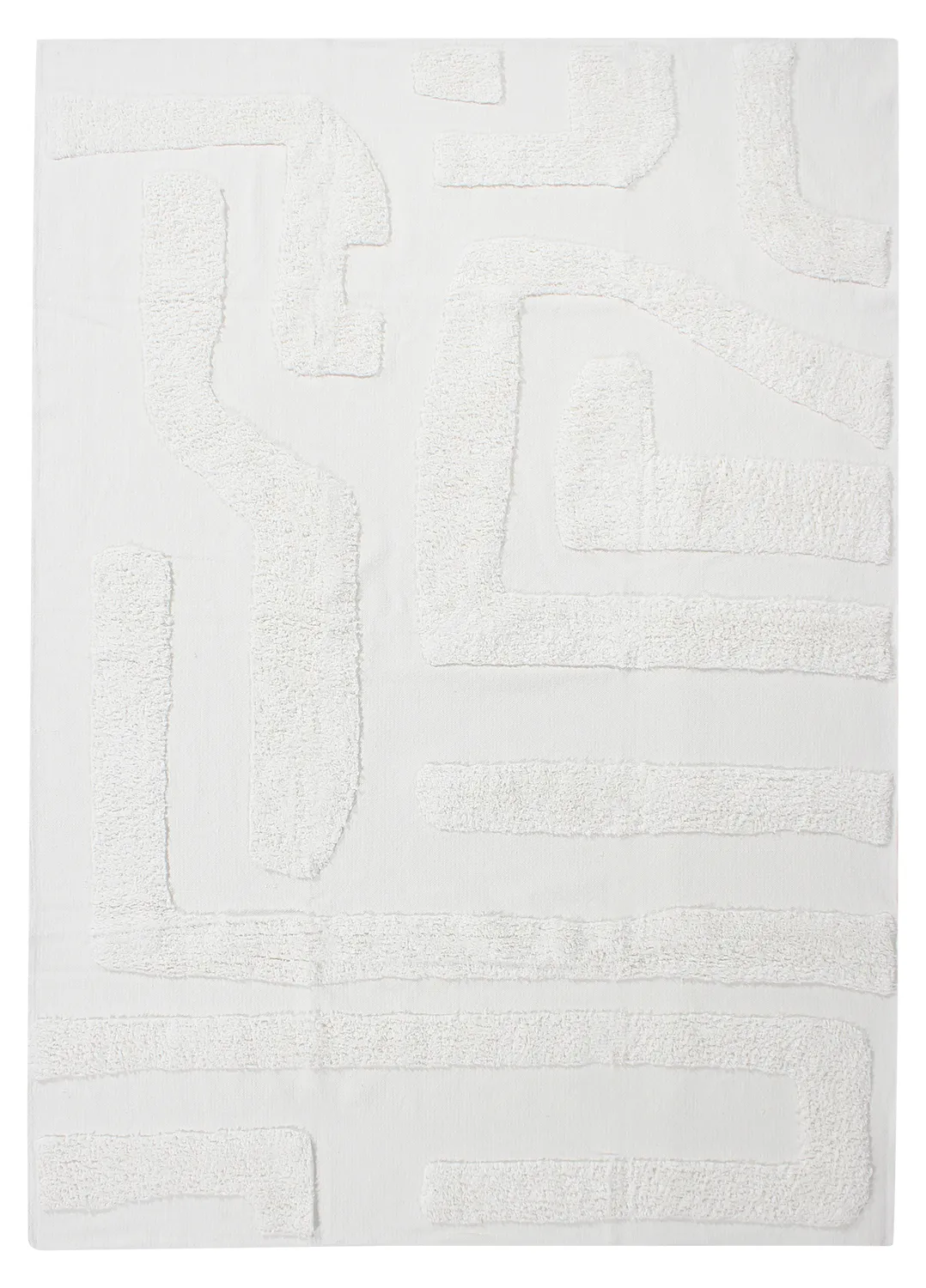 Ryijymatot - Alexa Natural Cotton Shaggy (offwhite)